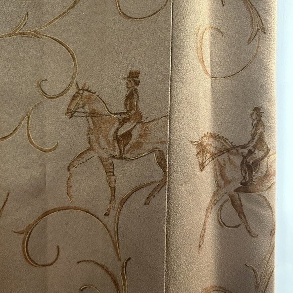 TALBOTS Sz 6P Horse Riding Equestrian Lady Victorian Dressage Embroidered Skirt - Picture 2 of 8